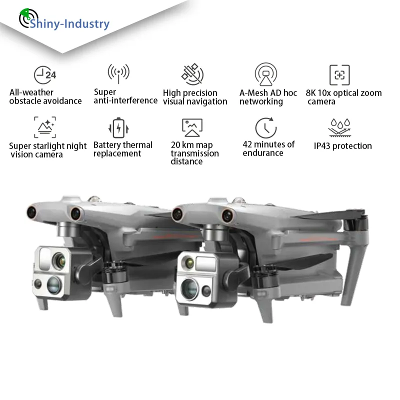 Wind Resistance Small Size Quadcopter Drone With Camera And Gps Live Video Feed 0
