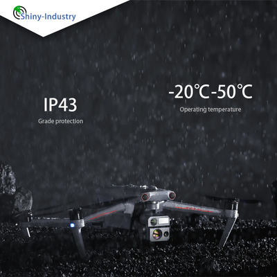 Lightweight Unmanned Aerial Vehicle Drone 100 Meters Control Range Multi Purpose UAV
