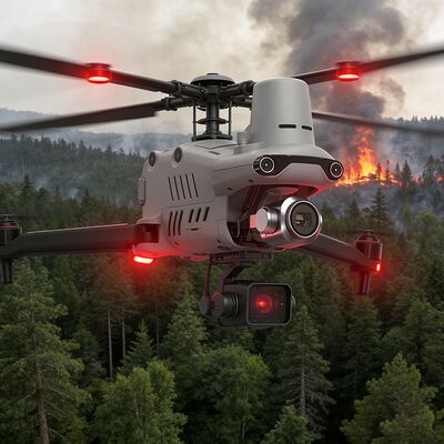 EVO II RTK Series V3 Drone for Rescue & Law Enforcement | 15KM HD Transmission