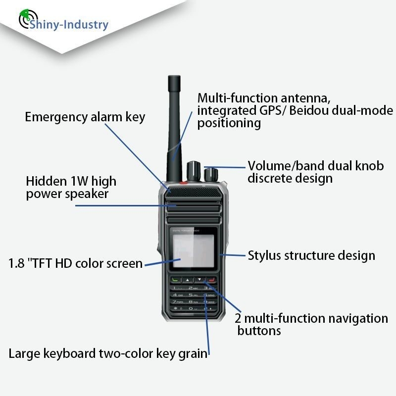 Surveillance Communication Equipment Long Range Walkie Talkie Intercom Handheld uhf radio