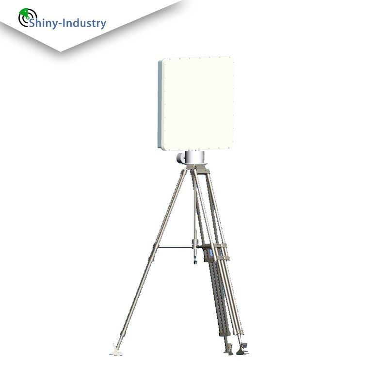 Customizable Perimeter Surveillance Radar System With Ground Steel Bracket Mounting