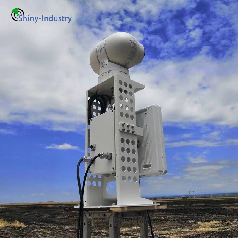 Multi Purpose Drone Detection Radar With Thermal Imaging Technology Security Warning