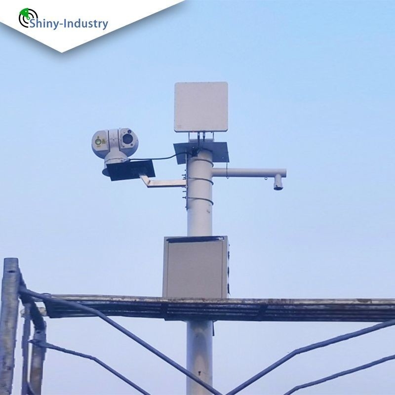 Multi Purpose Drone Detection Radar With Thermal Imaging Technology Security Warning