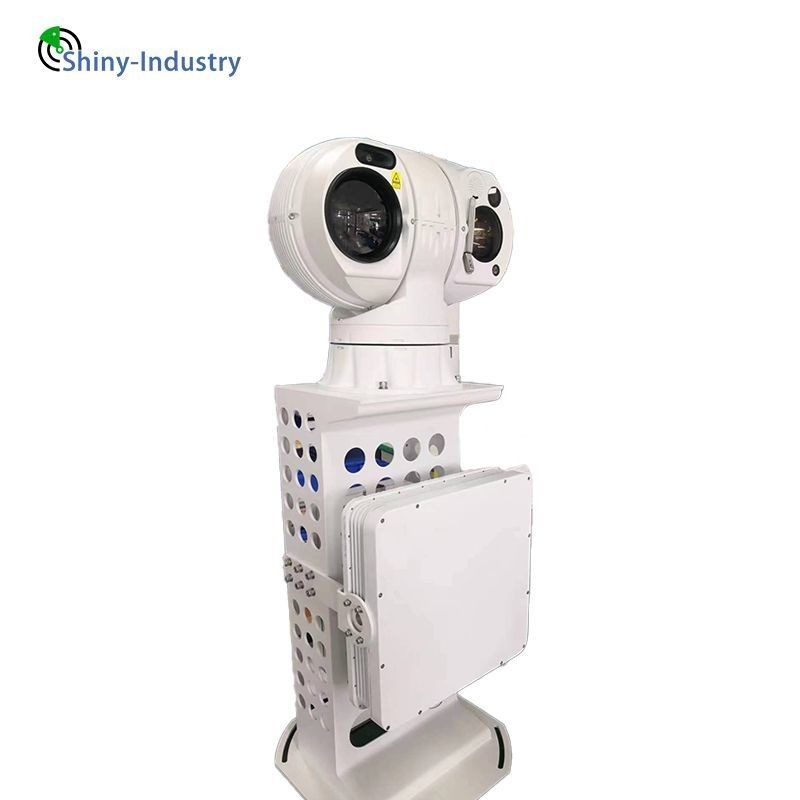 Probe Equipped Drone Detection Radar PTZ Thermal Imager UAV Optoelectronic Equipment