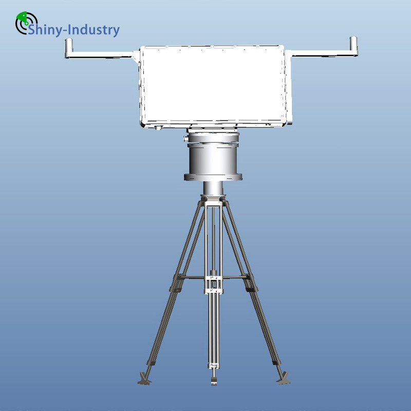 Low Altitude Air Surveillance Radar Detector Ku Band for Drone Monitoring Detection