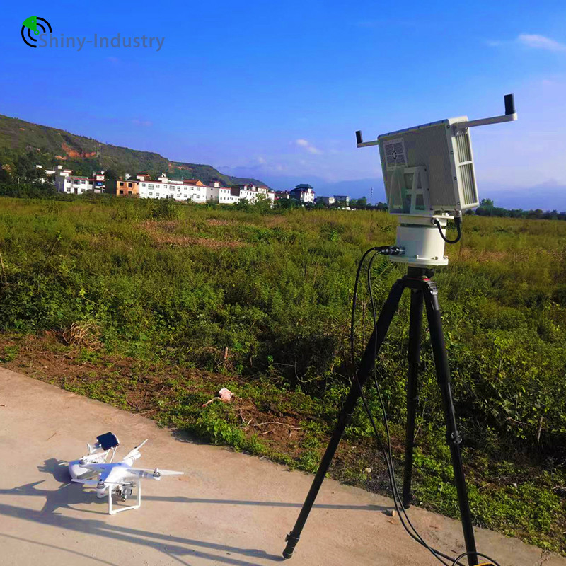 Lightweight Drone Surveillance Radar Detector Customizable Low Altitude Security Radar