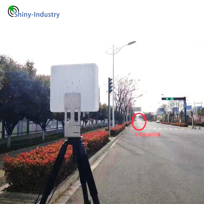 X Band Ground Security Radar Detector With Ground Steel Bracket Or Tripod Installation