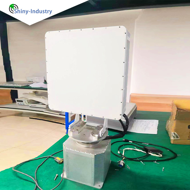 Ground Steel Bracket or Tripod Installation X Band Compact Surveillance Radar for Detection