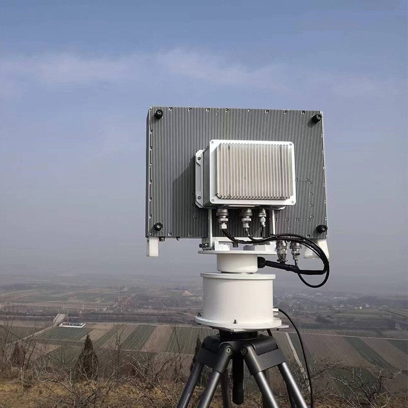 IP66 X Band Drone Detection Radar Device , Phased Array Air Defence Radar System