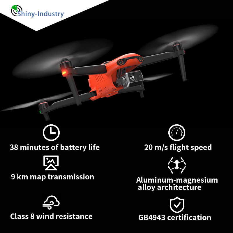multirotor quadcopter Remotely Piloted Aircraft Drone With RS485 Communication Protocol