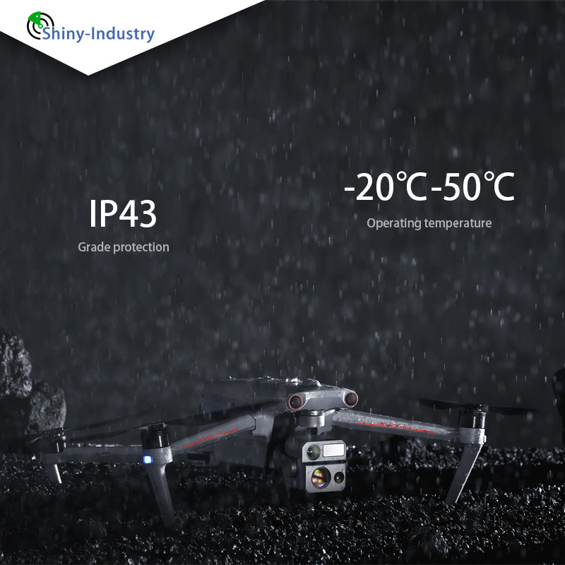 Lightweight Unmanned Aerial Vehicle Drone 100 Meters Control Range Multi Purpose UAV