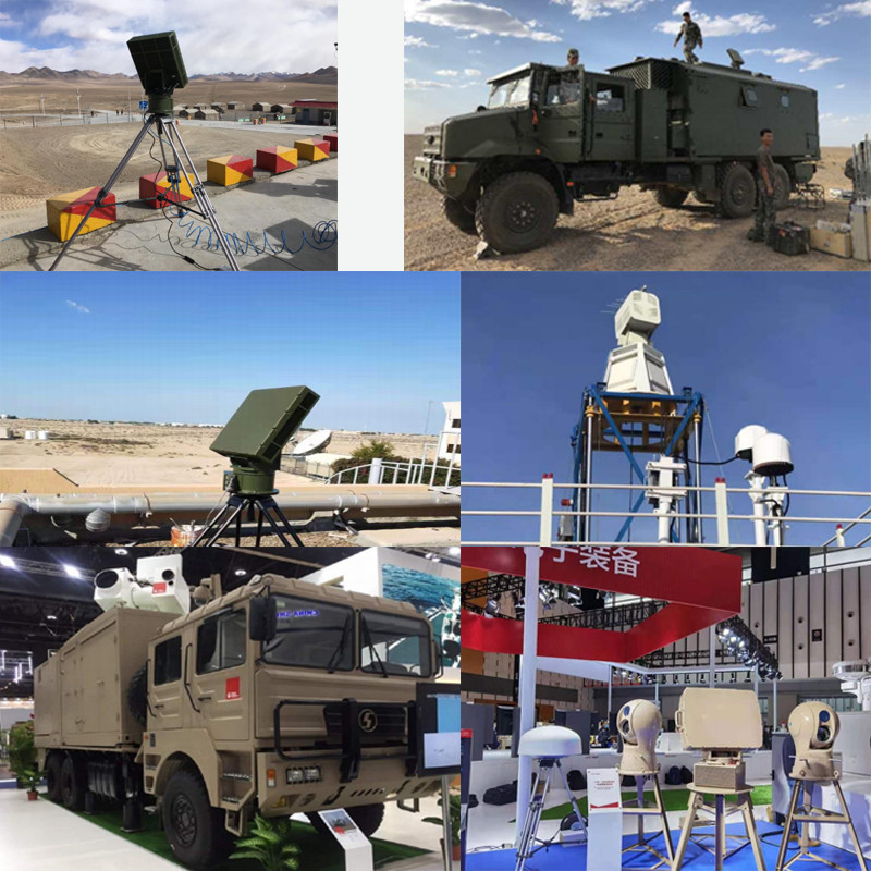 2-18 GHz Frequency Perimeter Surveillance Radar With Solid State Transmitter And Ethernet Interface