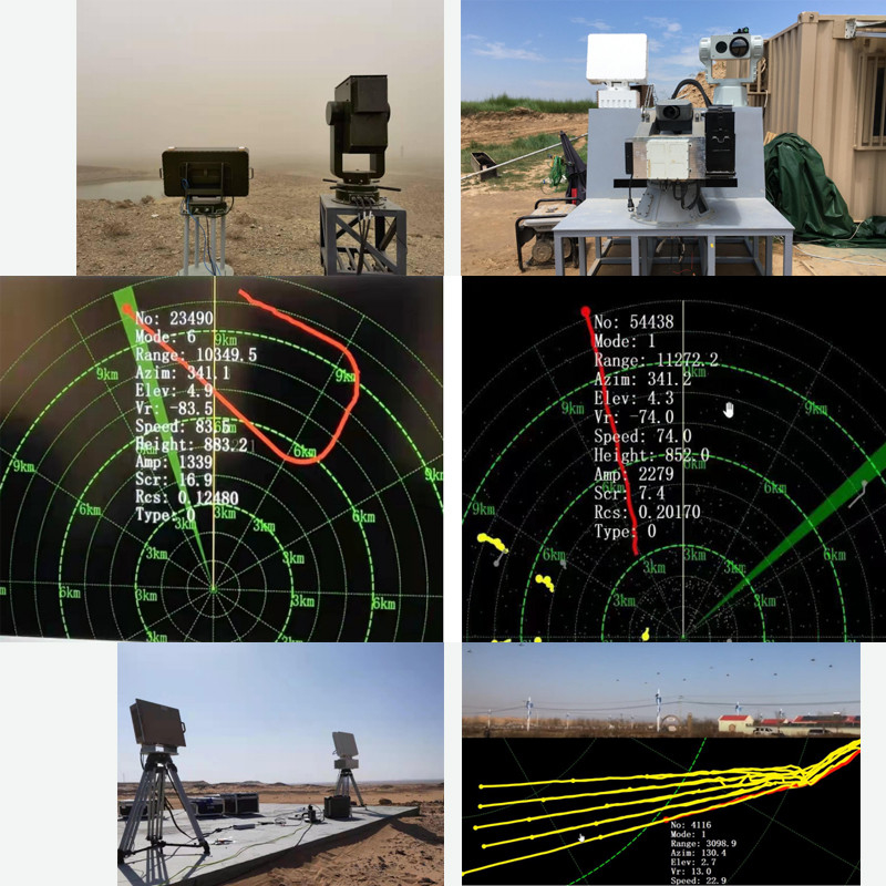 2-18 GHz Frequency Perimeter Surveillance Radar With Solid State Transmitter And Ethernet Interface