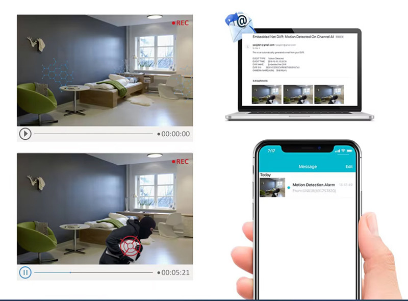 Wireless IoT Video Monitoring System with Battery Power Source and Night Vision