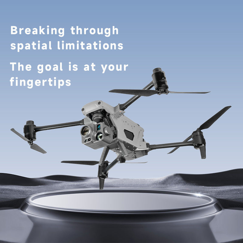 State-of-the-Art Aerial Inspection Drone with Ground Steel Bracket Installation Mode and Pulse Doppler Detection Mode