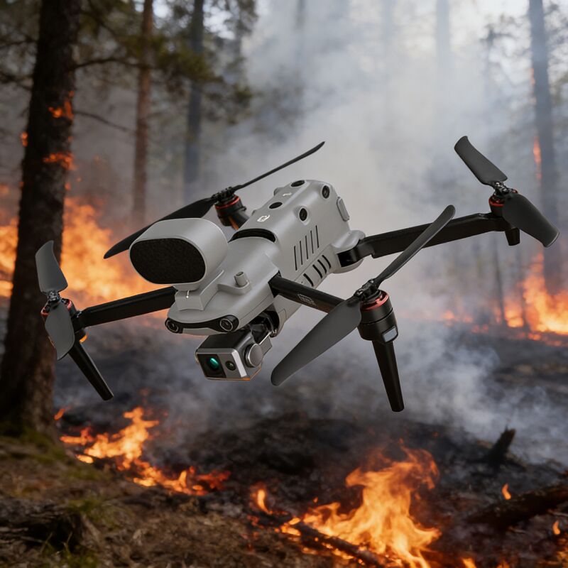 Autel EVO II Enterprise V3: 50MP Camera + Thermal Imaging Rescue UAV